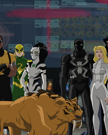 New Warriors Ultimate Spider Man Animated Series Wiki Fandom