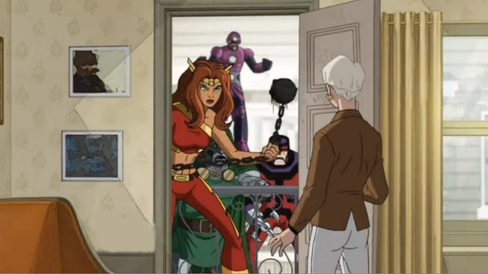 Image 1X08 Aunt May II.png Ultimate SpiderMan Animated Series Wiki