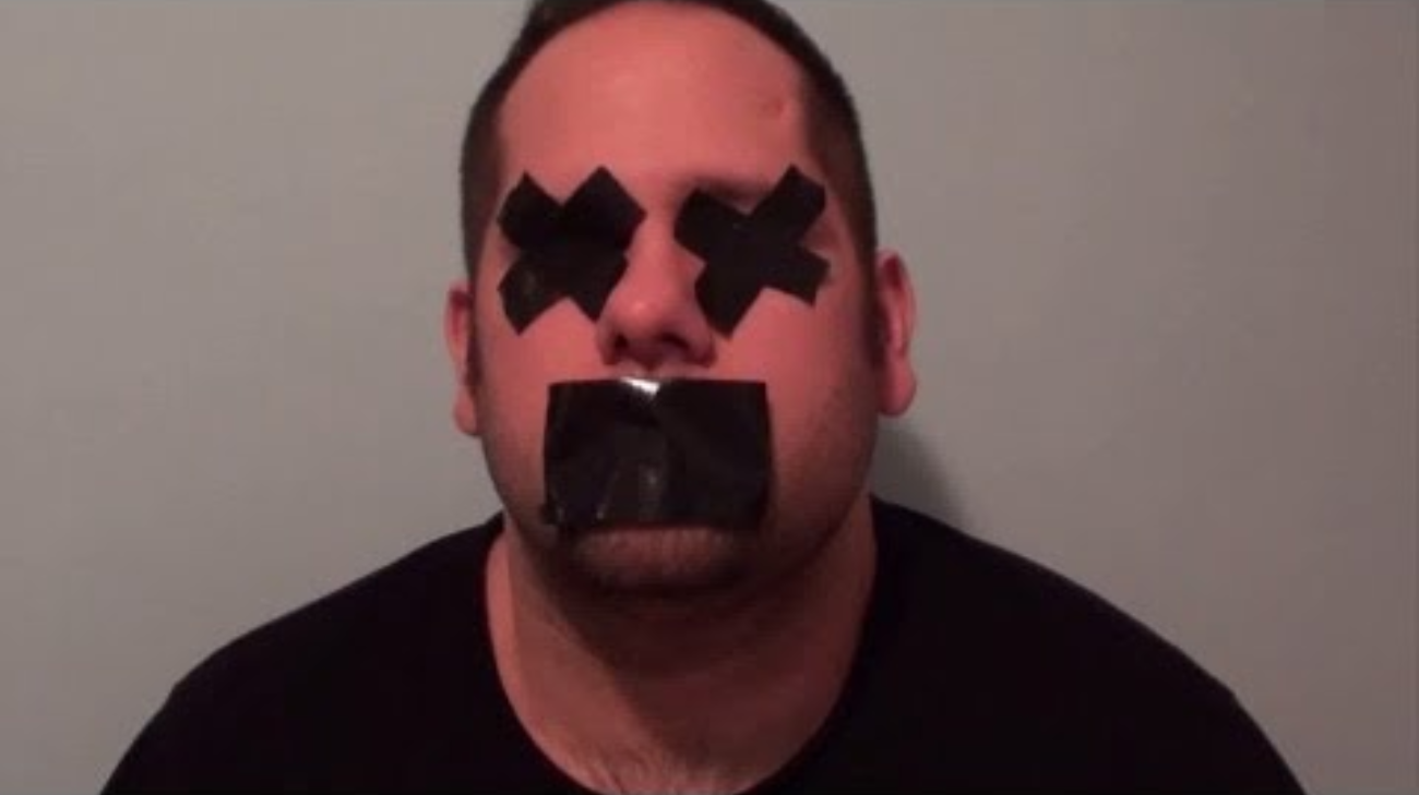 THE DUCT TAPE FACE PRANK TheDeafOneManShow Wiki Fandom