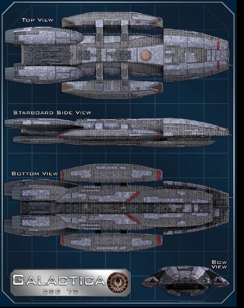 Colonial Galactica Class Battlestar | Thedemonapostle's RPG Collections ...