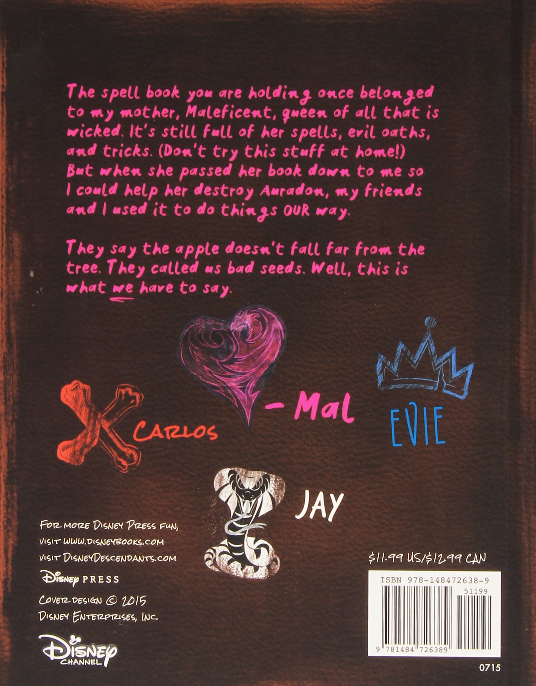 Image - Mal's-Spell-Book.jpg | Descendants Wiki | FANDOM ...