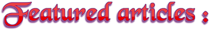 Featured articles