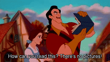 image gaston book gif descendants wiki fandom powered by wikia