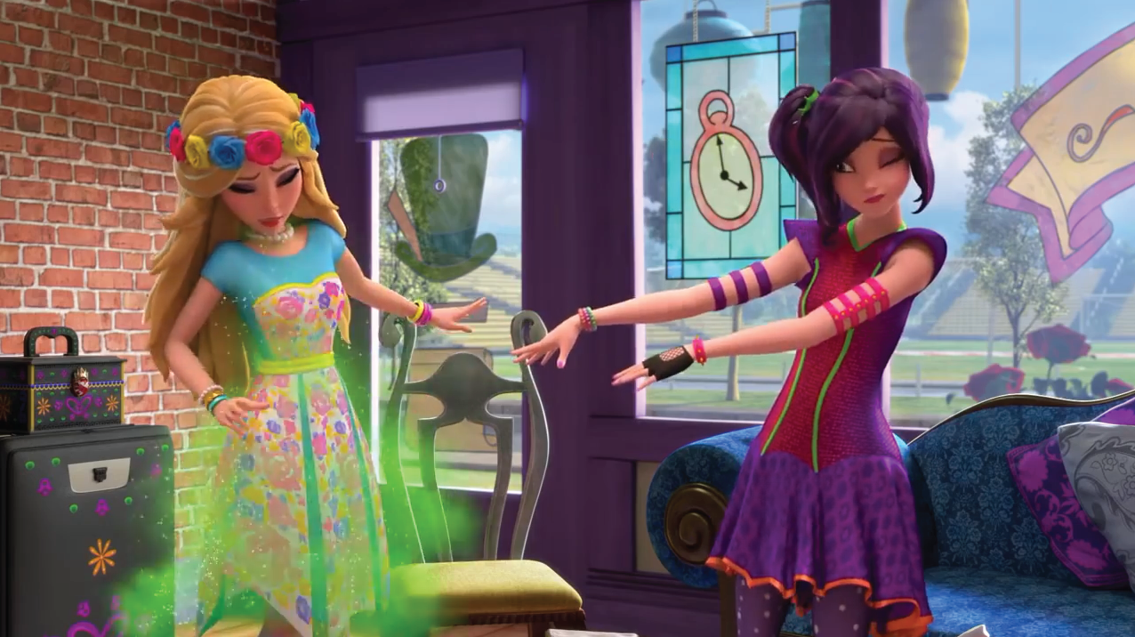 neon lights ball descendants