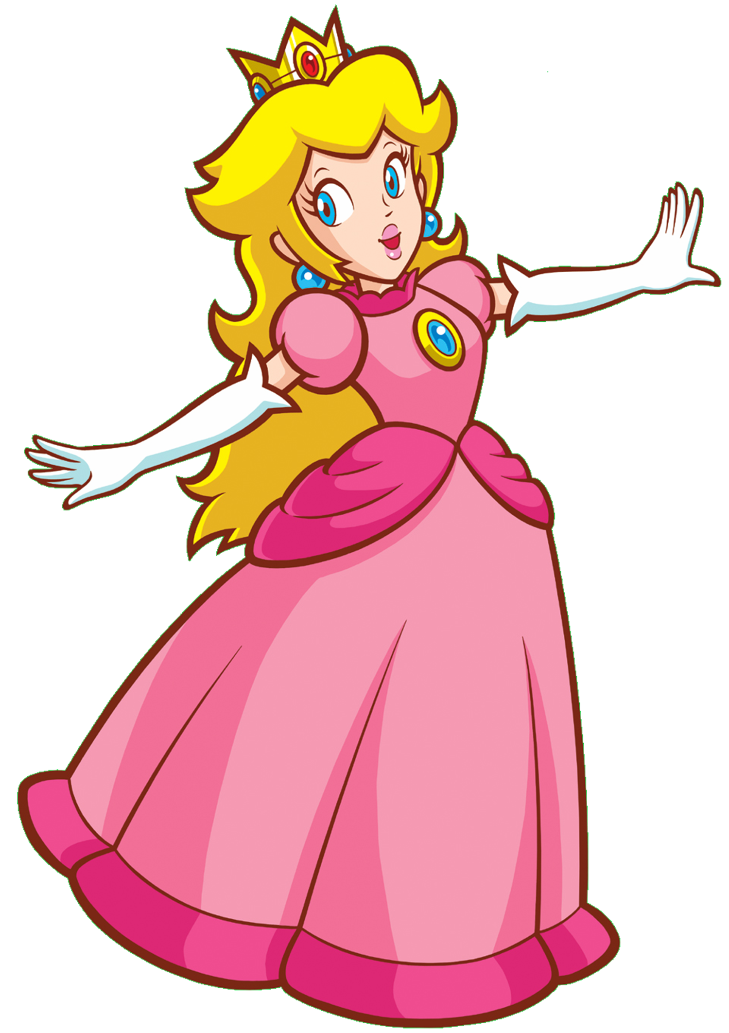 Celebrate the Royal Birthday with Princess Peach Birthday SVG