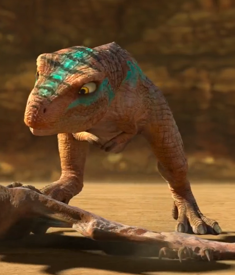 large blue dinosaur