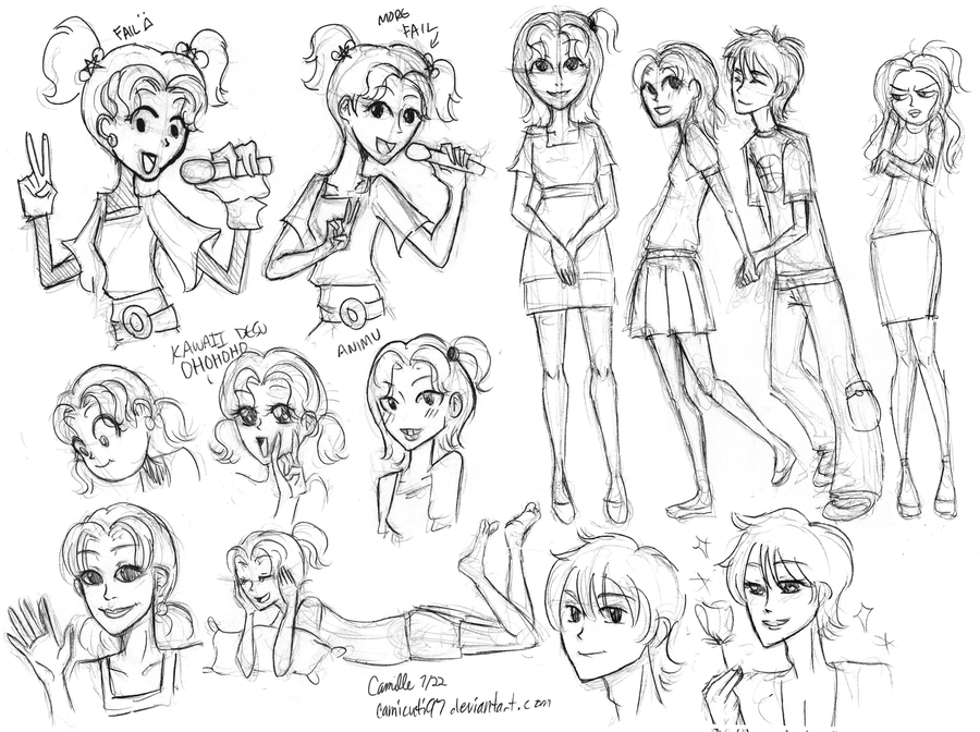 Image - Dork diaries sketches by camicuti97-d41bdtv.png | The Dork ...