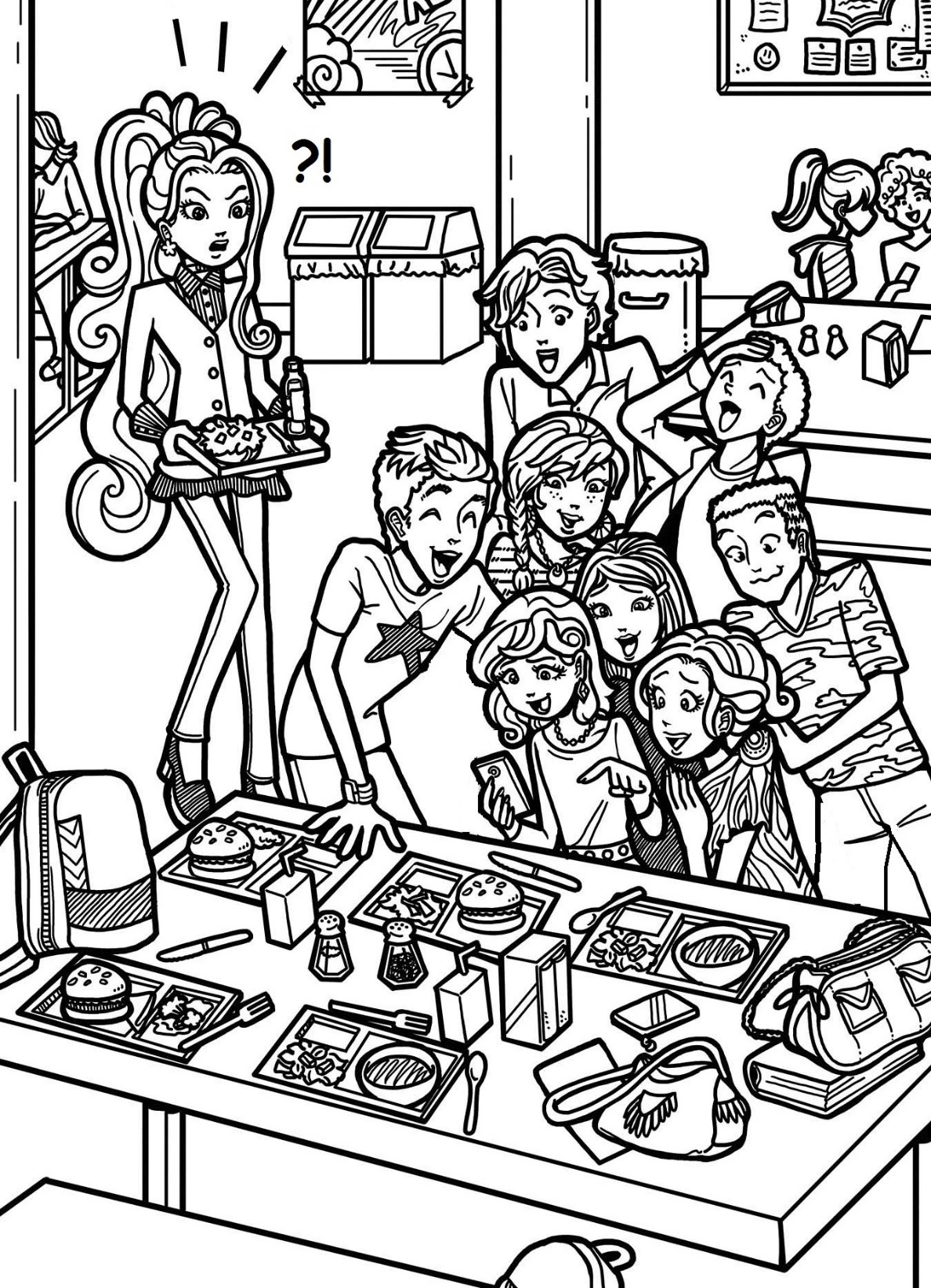 Image - 1.-Book-9-MacKenzie-at-Lunch.jpg | The Dork Diaries Wiki