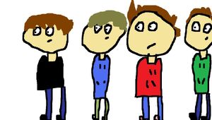 Adam domanic nate and steve looking at sumthing