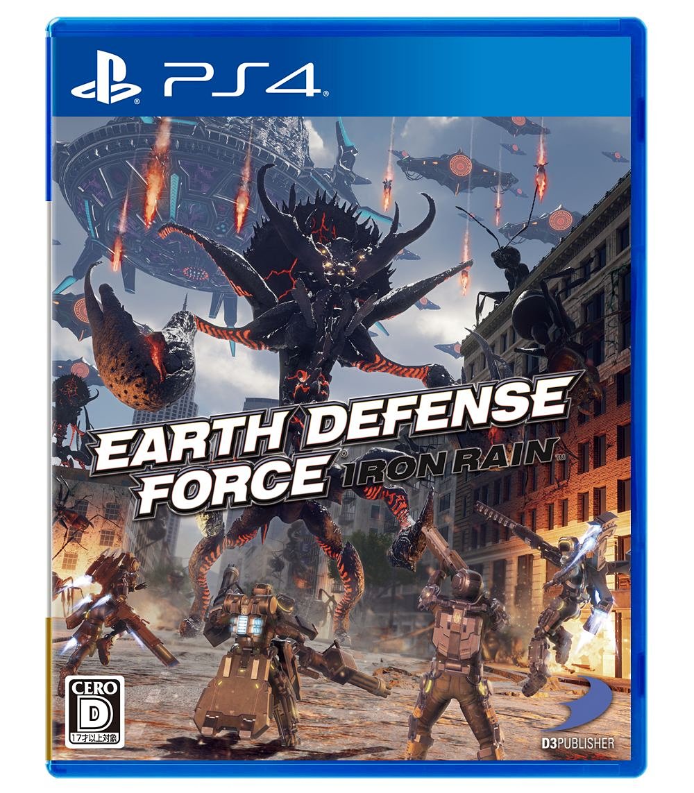 Earth Defense Force Iron Rain Game Ps4 Playstation