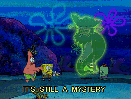 Image result for it's a mystery gif