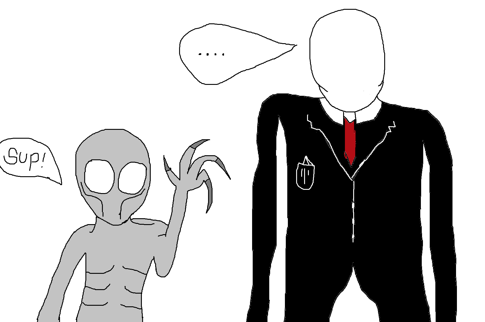 Image The rake and slendy answer questions.png The Fanfiction Wiki