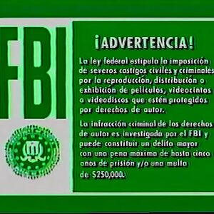 Buena Vista Walt Disney Studios Home Entertainment Warning Screens The Fbi Warning Screens Wiki Fandom