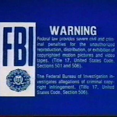 Video Treasures Anchor Bay Entertainment Warning Screens The Fbi Warning Screens Wiki Fandom