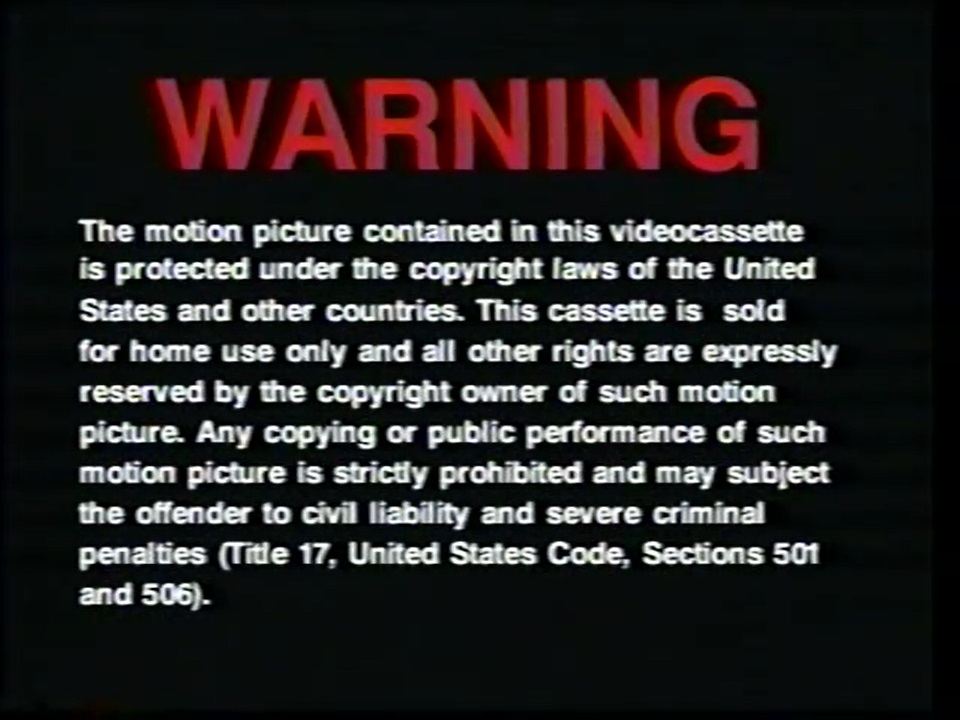 dreamworks home entertainment warning