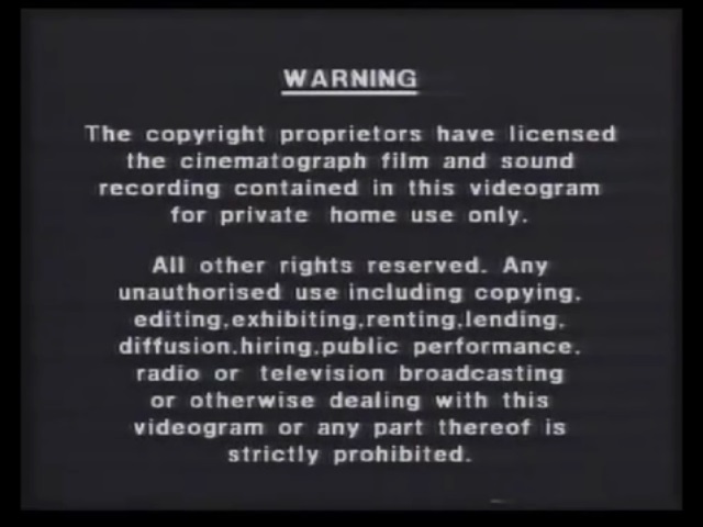 PolyGram Video Warning Screen | The FBI Warning Screens Wiki | Fandom