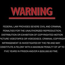 Dreamworks Home Entertainment Warning Screens The Fbi Warning Screens Wiki Fandom