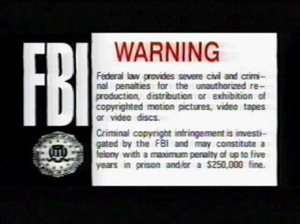 Hemdale Home Video Warning Screen | The FBI Warning Screens Wiki | Fandom