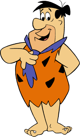 fred flintstone and wife