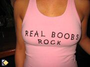 Real boobs rock