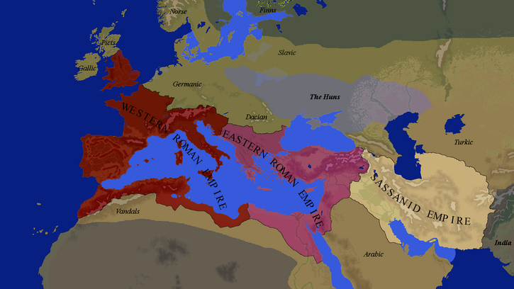 Years Of Blood The Great Migration Map Game Thefutureofeuropes