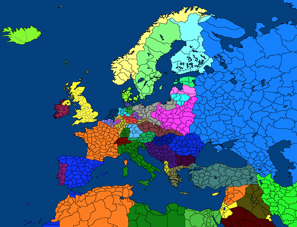 Alternate World War II Map Game TheFutureOfEuropes Wiki FANDOM   Latest