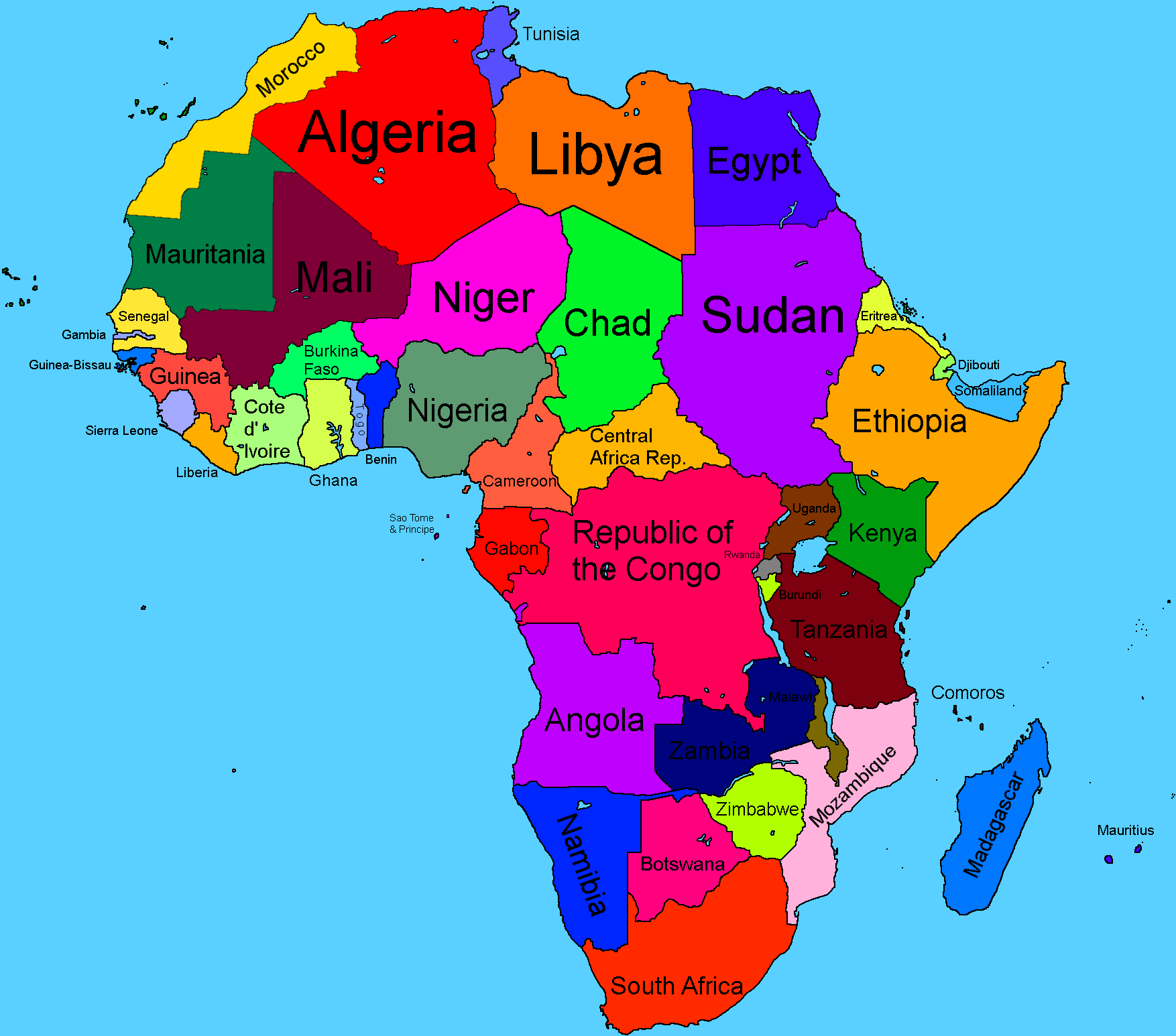 African Breakdown (Map Game) | TheFutureOfEuropes Wiki | Fandom