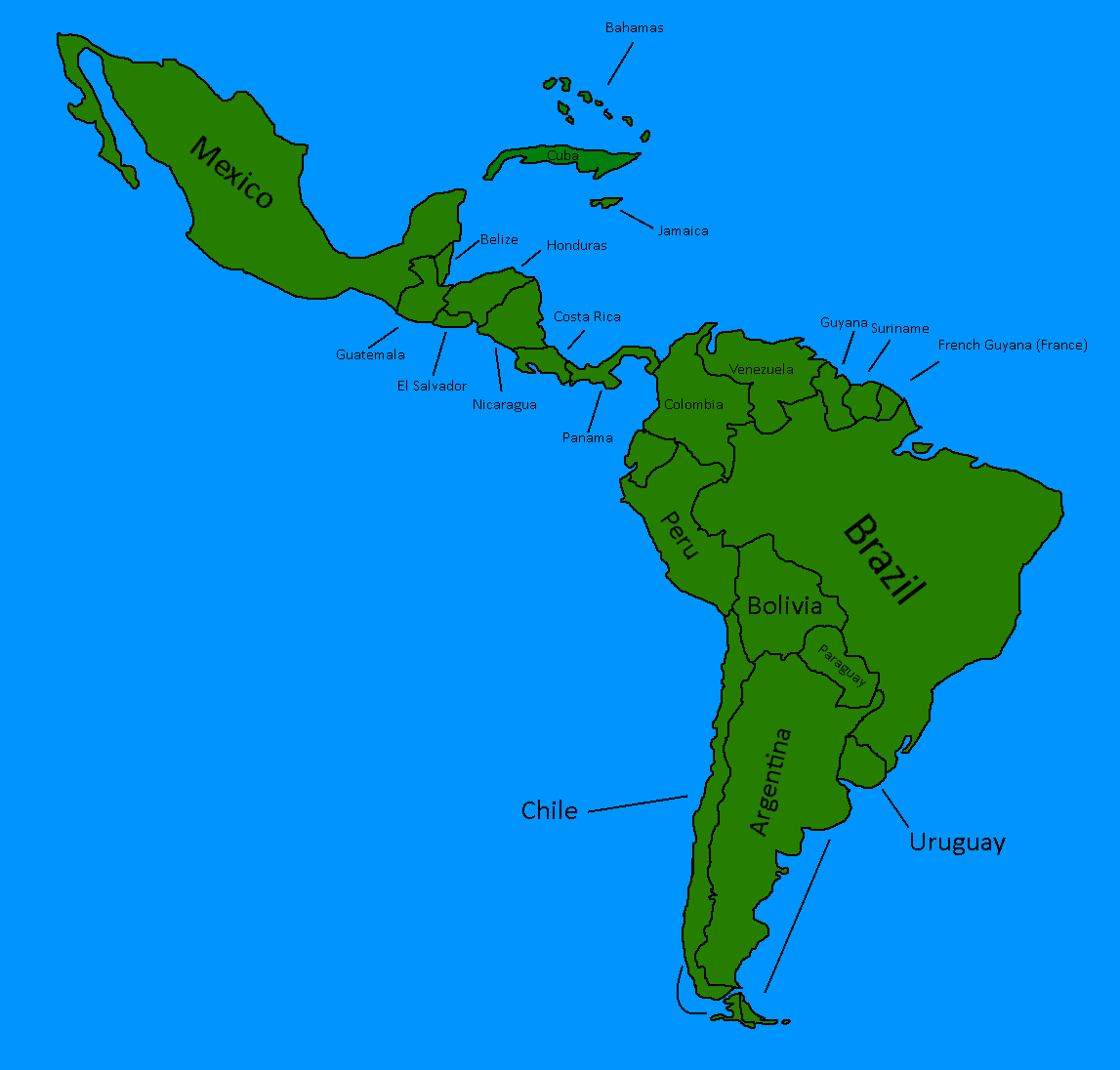 Latin America Maps