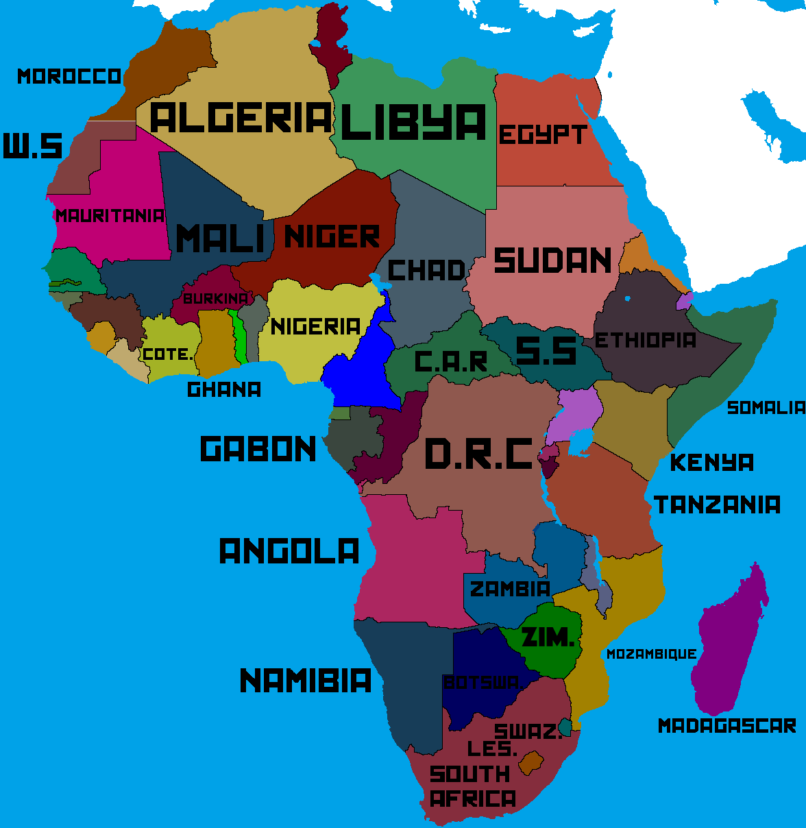 Future of Africa:Map Game | TheFutureOfEuropes Wiki | FANDOM powered by Wikia