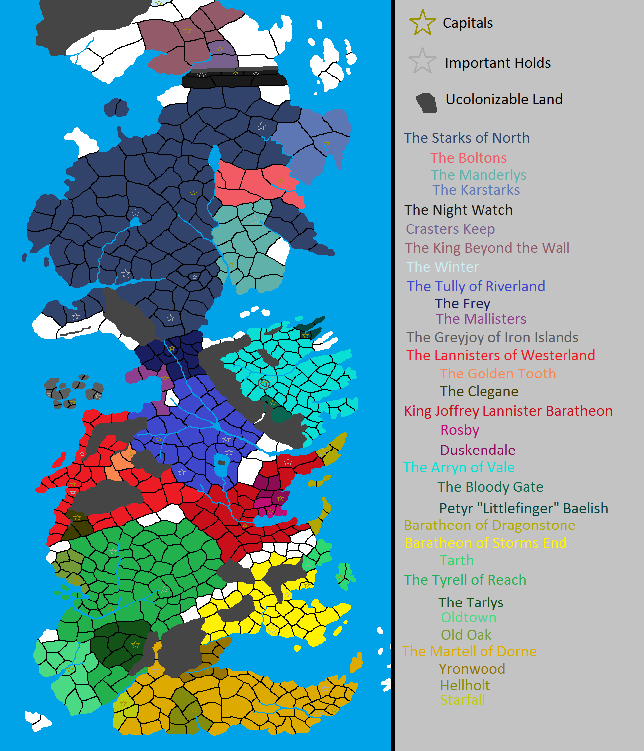 the war of 5 kings