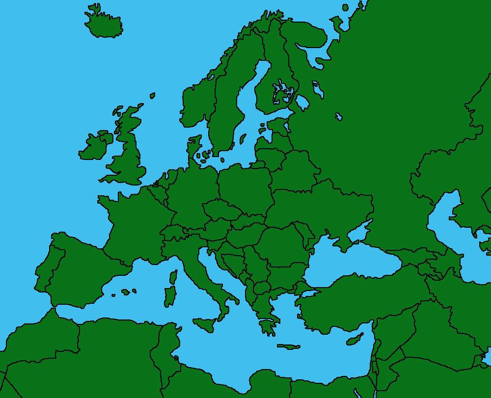 europes mappng