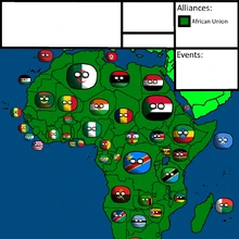 African Countryball Map Youtube