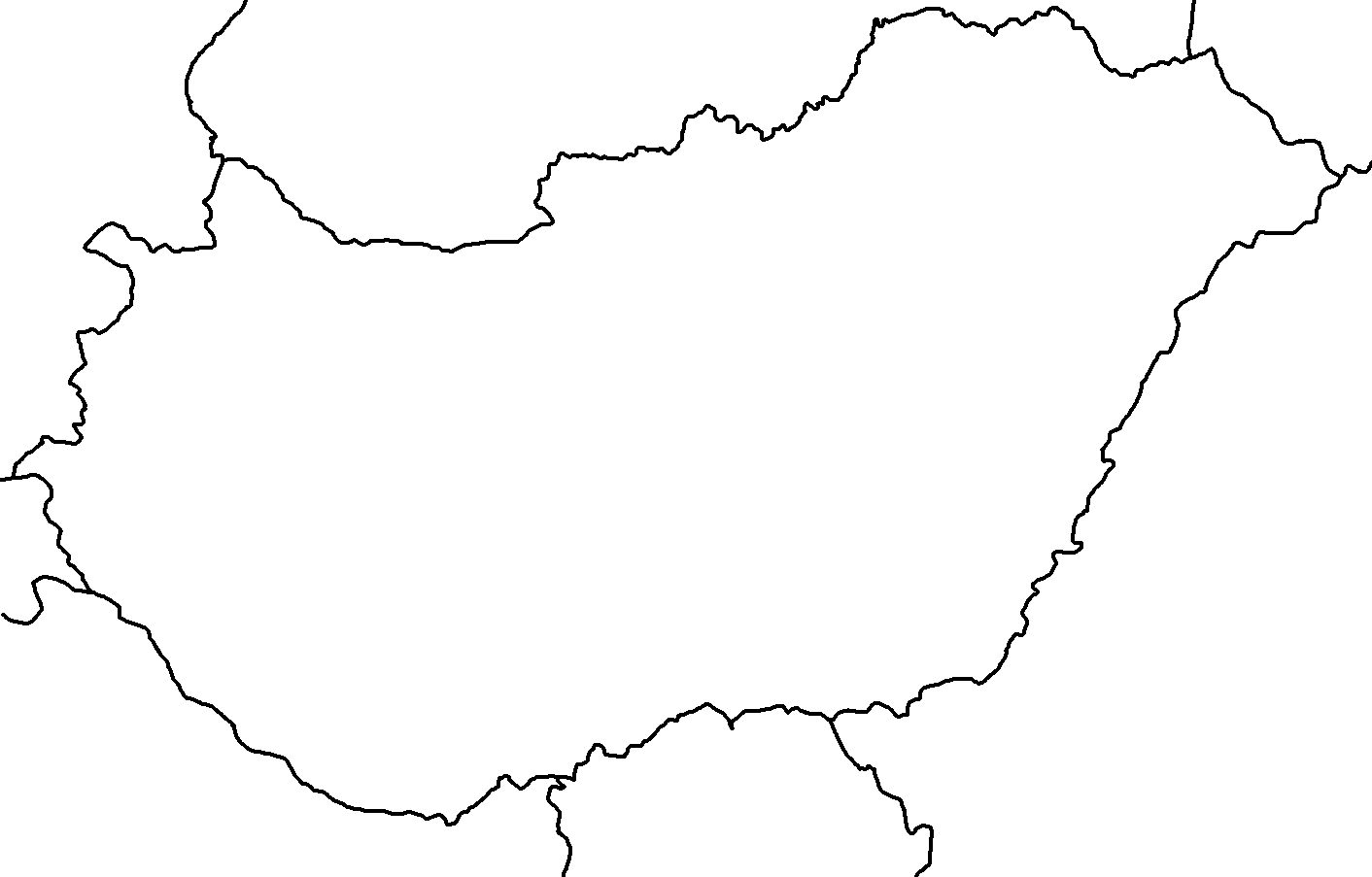 Image - Blank map of Hungary.png | TheFutureOfEuropes Wiki | FANDOM ...