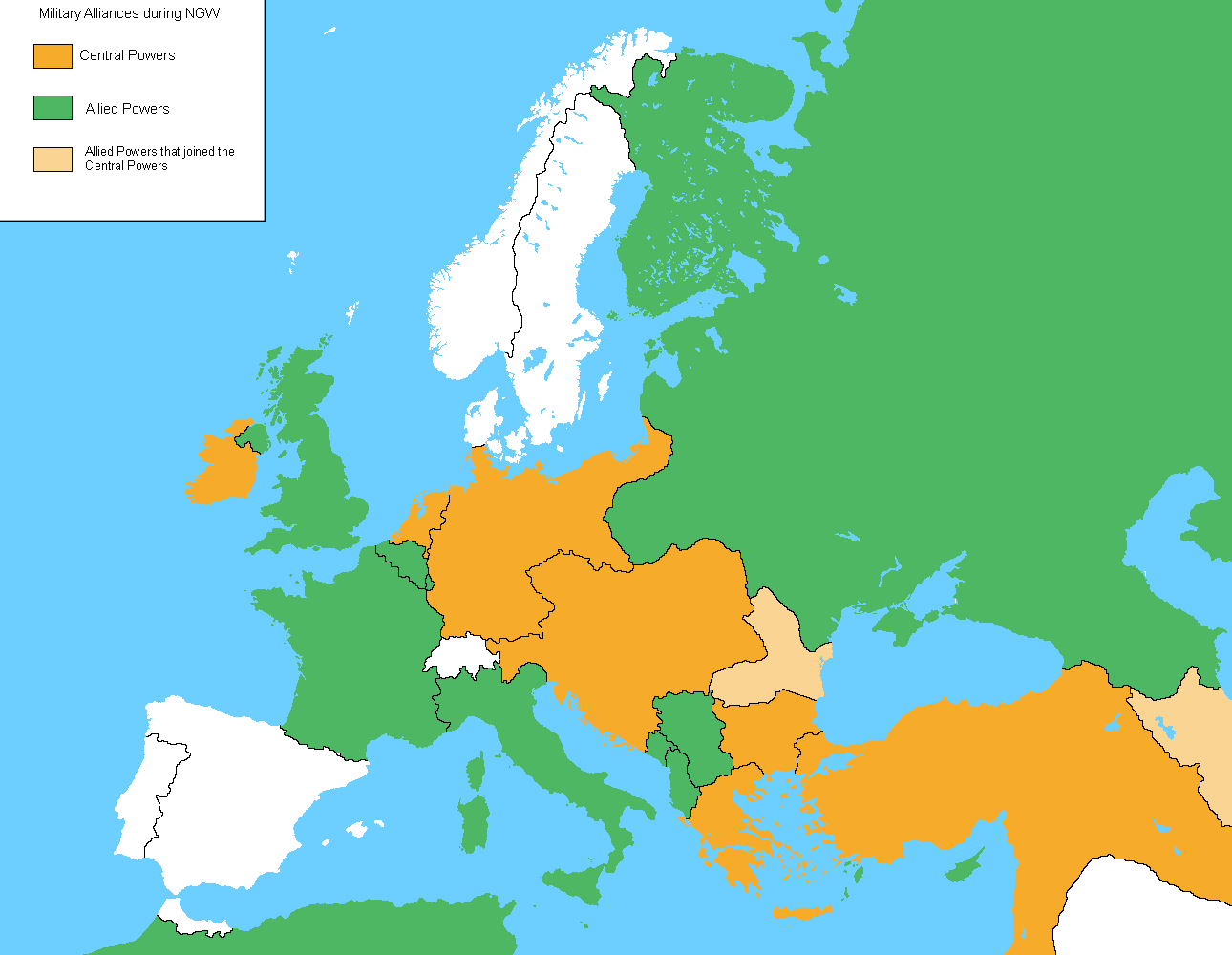 central-powers-wwi-alliance-opposite-the-u-s