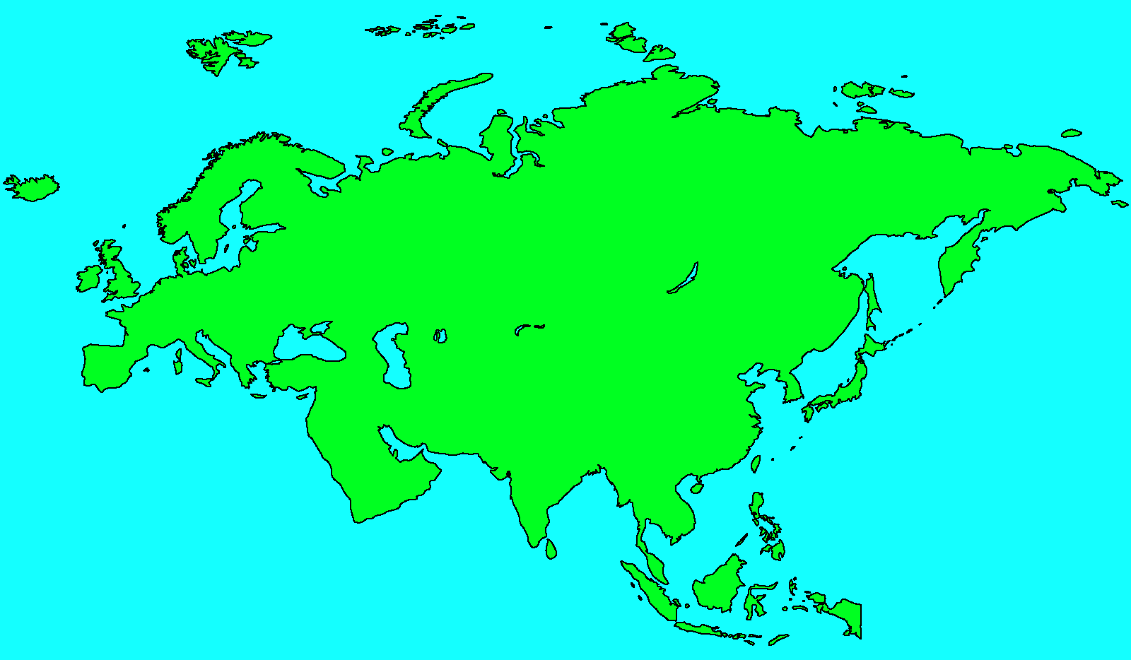 Картинка материка евразия
