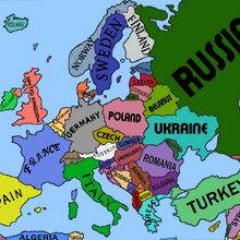 Alternative Future Of Europe In Countryballs 2017 Youtube