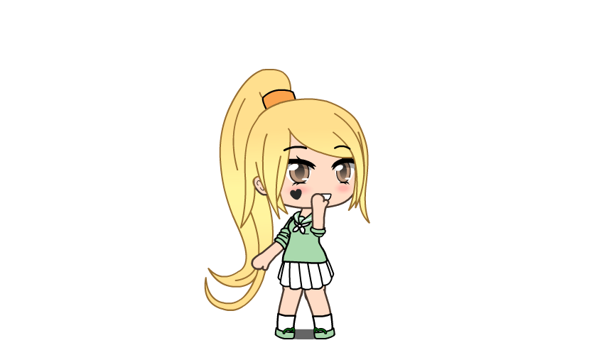 Gacha Life Blonde Hair 