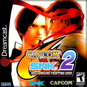 Capcom Vs Snk 2 Millionaire Fighting 2001 Dreamcast Classic Game Room Wiki Fandom