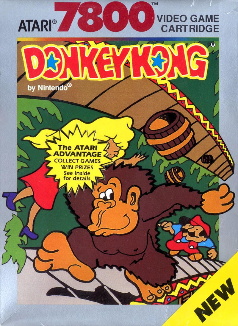 Donkey Kong (Atari 7800) Classic Game Room Wiki FANDOM powered by Wikia