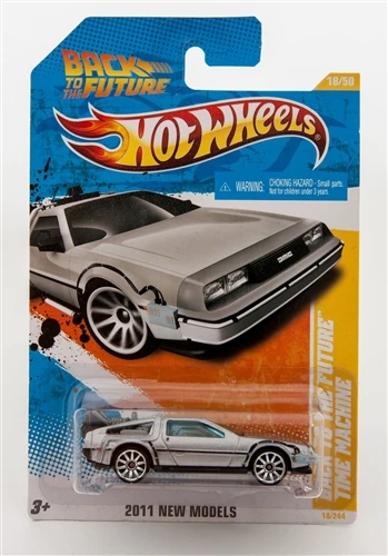Back To The Future Time Machine DeLorean Hot Wheels | Classic Game Room