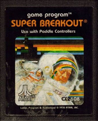 Super Breakout Atari 2600 Classic Game Room Wiki Fandom