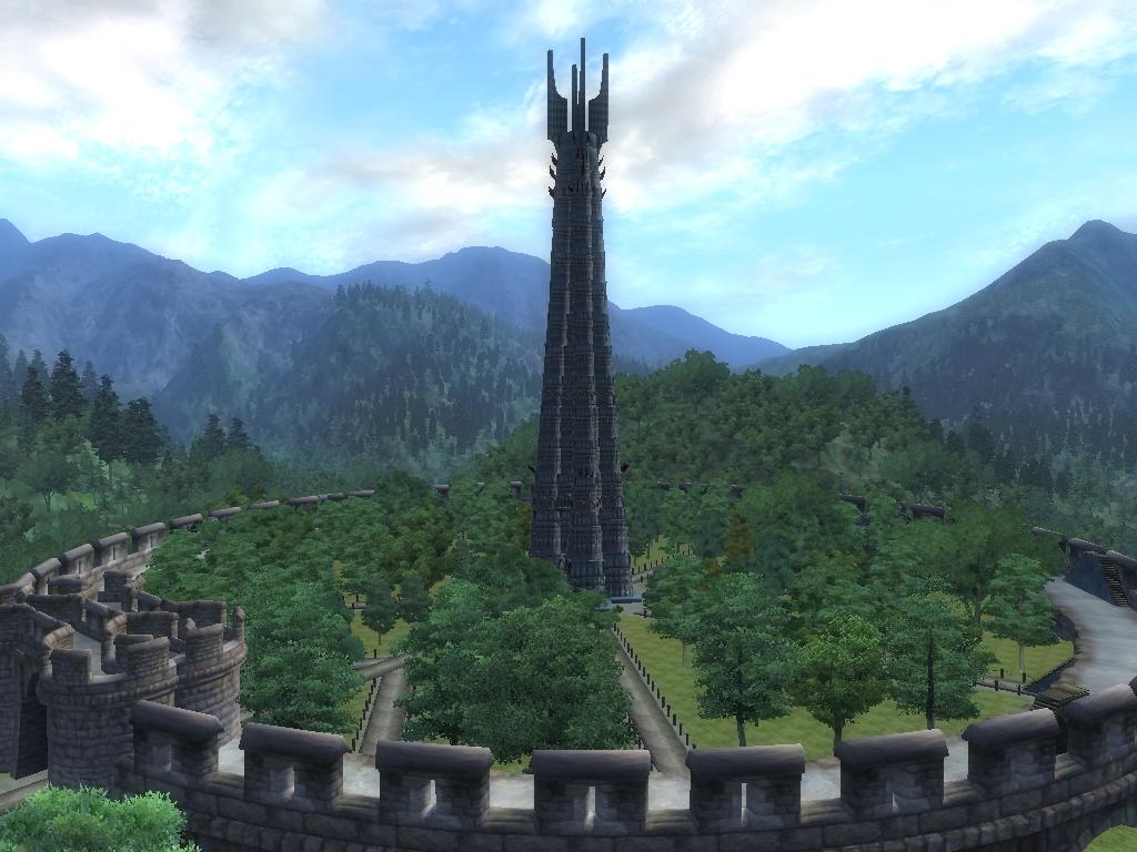 lotr two towers tower of orthanc lotr two towers tower of orthanc