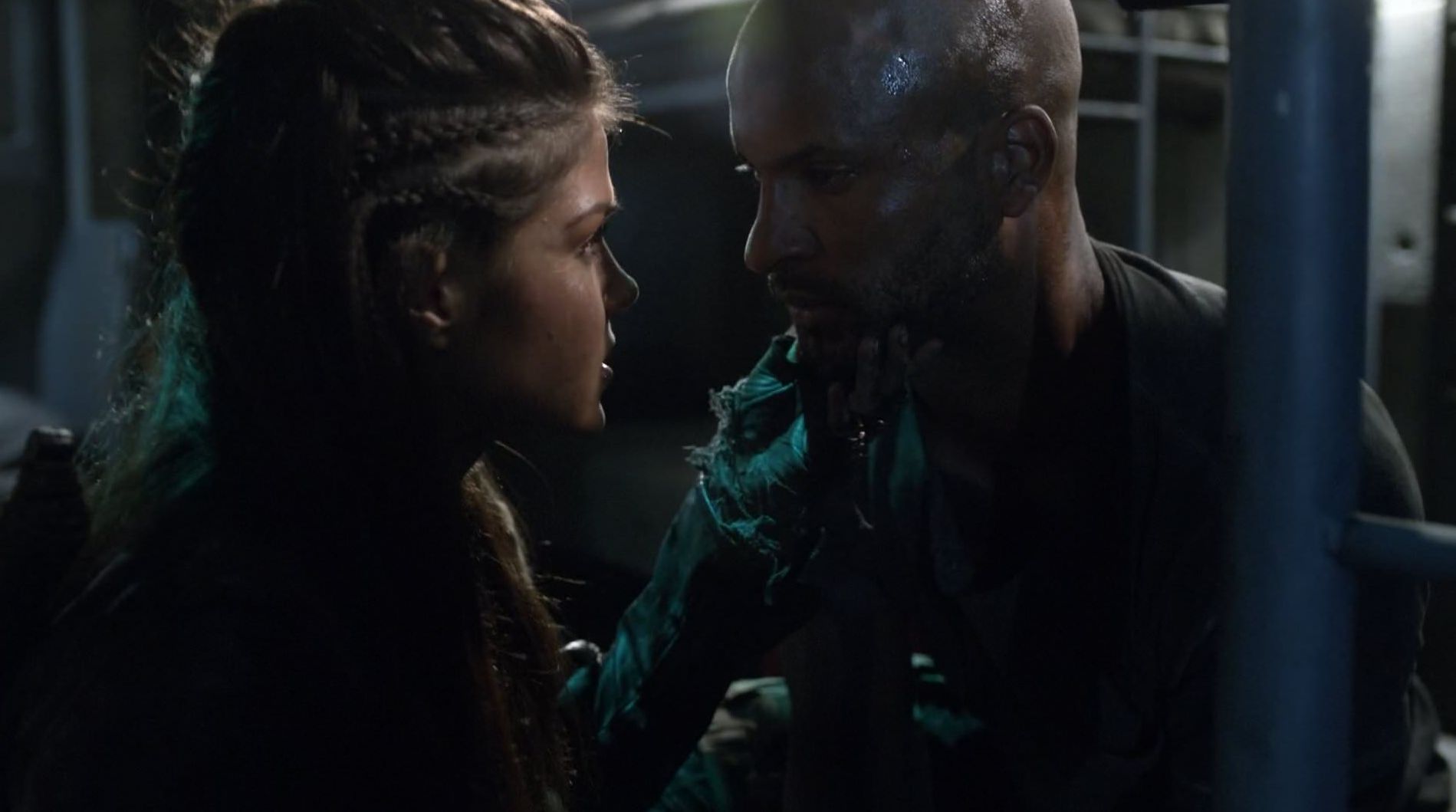 Image S3 Episode 9 Stealing Fire Octavia And Lincoln The 100 Wiki Fandom Powered By