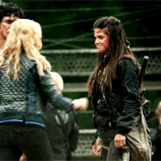 Clarke and Octavia