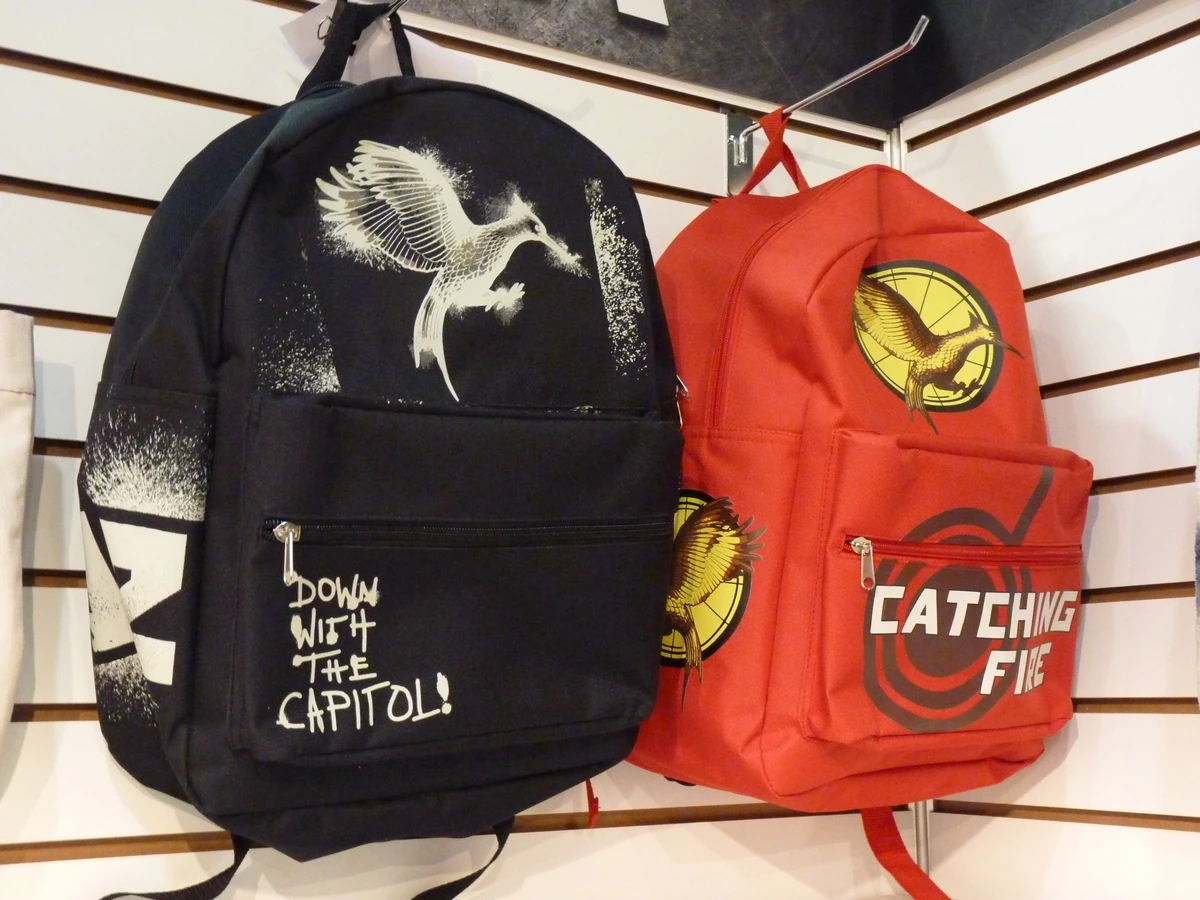 Image Catching fire backpack merchandise.jpg The Hunger Games Wiki