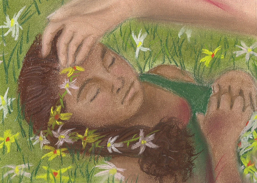 Image Rue's death fan art.jpg The Hunger Games Wiki FANDOM