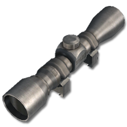 Scope handgun 2to6x silver