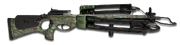 Reverse draw crossbow forest