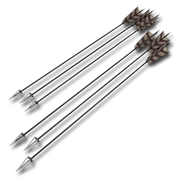 Arrows recurve standard brown 256
