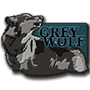 Grey wolf badge